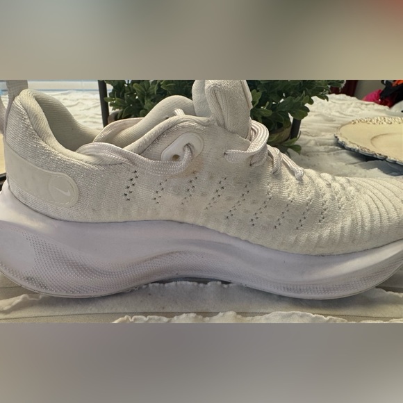 Nike InfinityRN 4 Coconut Milk White Running Shoe Women’s 7.5 Preowned Sneaker - Picture 8 of 11